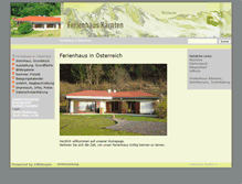 Tablet Screenshot of haus-kaernten.de